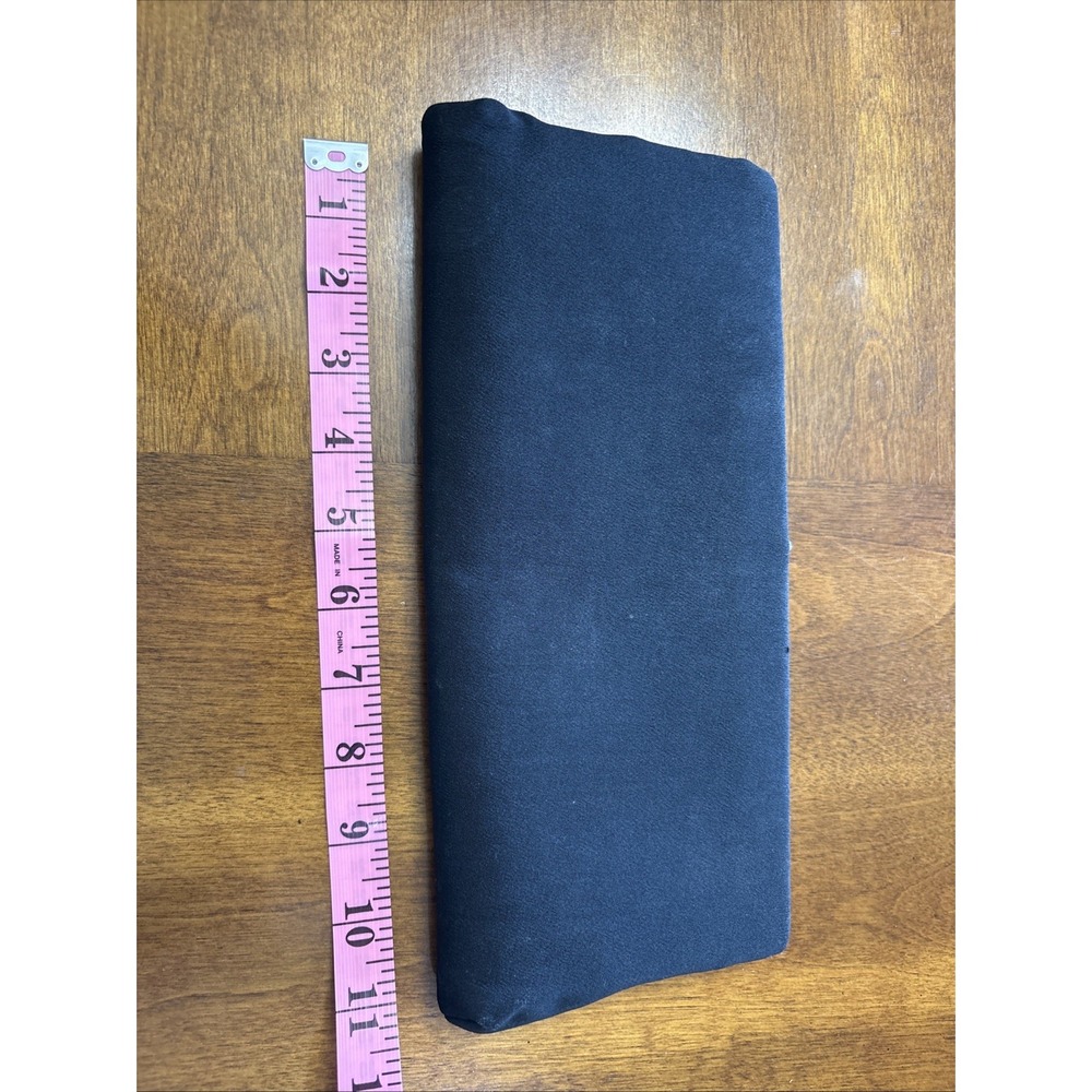 Classic Black Clutch With Kiss‎ Lock Closure